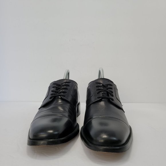 Johnston Murphy Leather Cap Toe Lace Oxfords Men\'s Shoes 59-11567 US Size 8.5M main image 5
